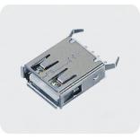 KCL137 USB A母座180°直插15.0弯脚